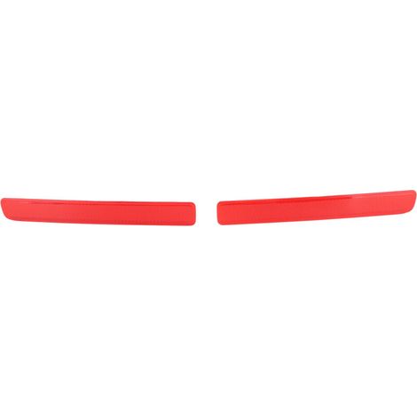1 coppia di catarifrangenti posteriori rossi XFF500030, sinistro e destro, ricambio per Land Rover Discovery 3 dal 2004 al 2009 -Crezuo