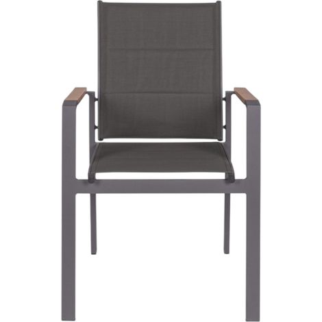 Silla Kubrik antracita 56,5x62x88 autoportée