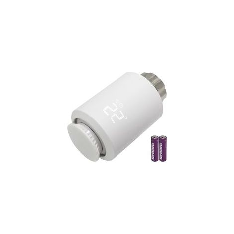 Zigbee-Heizkörperthermostat, programmierbares Smart-Thermostatventil, Heizkörperthermostat kompatibel mit Alexa, Steuerung per Smart Life App, Tuya Zigbee-Gateway erforderlich – Crezuo