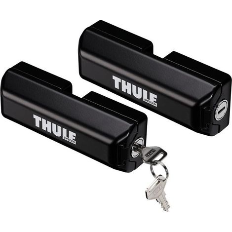 Lucchetto antifurto Thule per furgone, confezione da 2, nero