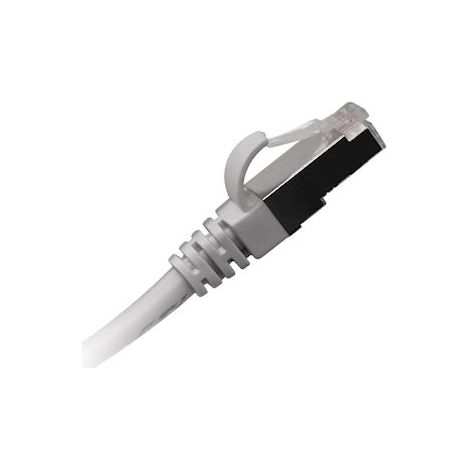 cordon rj 45 - catégorie 6 - s/ftp - 20 mètres - gris - gigamédia cat6s20m
