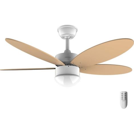 Cecotec Ventilador de Techo con Luz EnergySilence Aero 4260 Orange. 40 W, Motor DC, Diámetro 42” con 5 Aspas Reversibles (1/2)