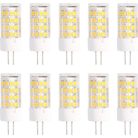 G4 LED-Lampenperlen – Keramiksockel – 220 V – 5 W – Warmweiß (2800 K) – 360° Abstrahlwinkel – 30.000 Stunden Lebensdauer – 1 Stück (1/5)