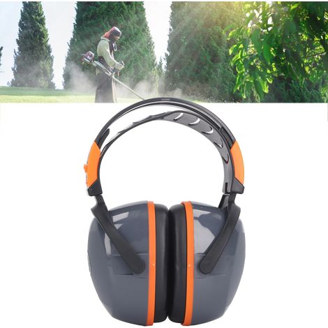 Casque antibruit pour tondeuse à gazon, casque antibruit extensible, isolation acoustique, réduction du bruit, casque antibruit pour dormir, casque antibruit silencieux, casque antibruit circum-aural (1/5)