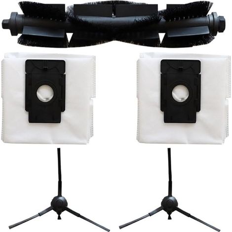 Kit de remplacement pour aspirateur Verefa L11 Pro avec brosse latérale principale et deux sacs à poussière (1/5)