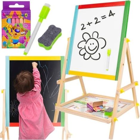 Tableau blanc/noir pour enfants - Double face (1/5)