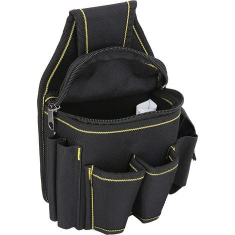 Ceinture porte-outils jardin multi-fonctions – tissu Oxford – poche pour jardinier ou électricien – tablier