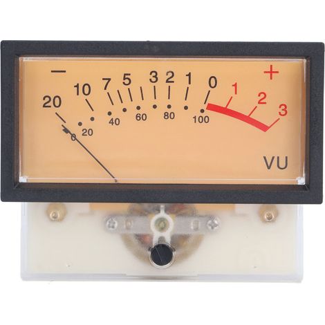 Indicateur VU Haute Précision 20mA pour Studio, Voiture et Maison - Mesureur de Niveau DB (1/5)