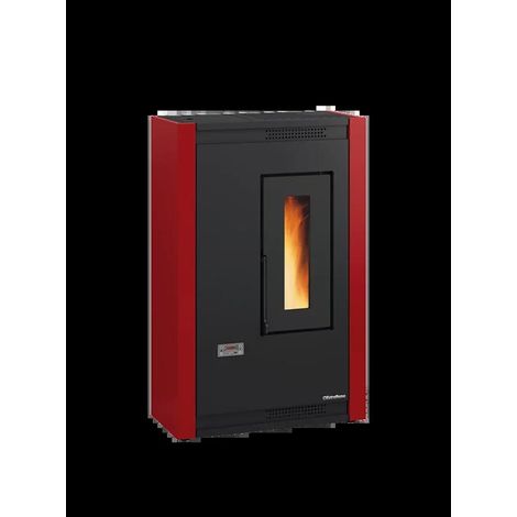 LA NORDICA Stufa A Pellet Luisella 5.0 Bordeaux (1/2)