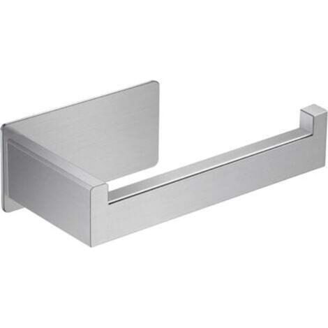 Toilet Paper Holder, No-Drill Toilet Paper Holder, Stainless Steel Toilet Roll Holder for Bathroom