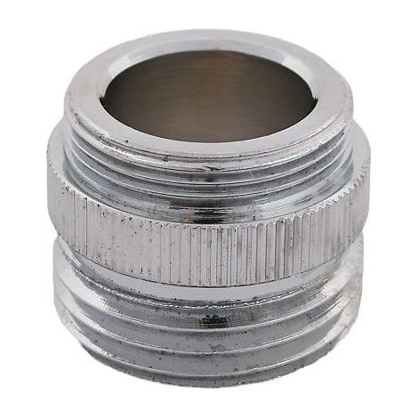 Schlösser Armaturen UEBERGANGSSTUECK M24/1 AGxM22/1 AG, VERCHROMT
