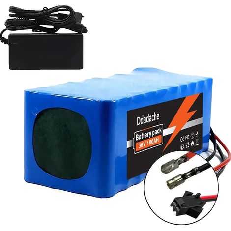 Batterie Lithium, Capacité 100Ah, BMS Inclus, Chargeur-Bullet-SM (1/2)