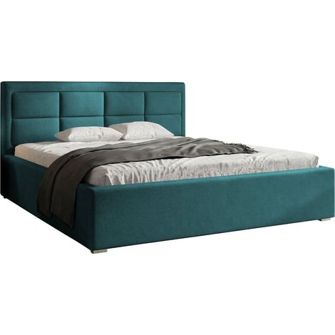 Cama Pomona 102, Victoria 14 863, Doble, 200x200, Tapiz, Somieres, 220x223x93cm (1/5)