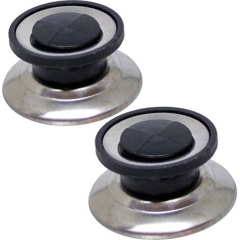 Bouton de rechange pour couvercle de casserole, etc. (lot de 2) (1/2)