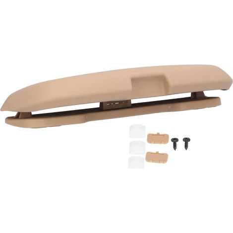 Étui de rangement pour lunettes de soleil et lunettes de vue, porte-lunettes pour voiture, accessoire compatible Cayenne/Panamera, couleur beige (1/5)