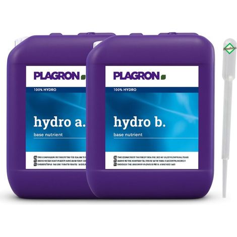 Plagron Hydro A B 5 Liter Hydrokultur Dünger Hydroponik Pflanzendünger (1/5)