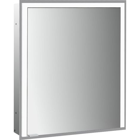 emco prime 3 armario con espejo, 600mm, 1 puerta con tope a la (1/5)