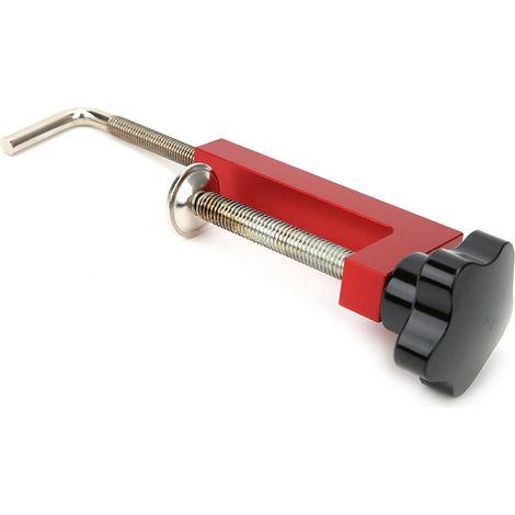 Serre-joints fixes pour le travail du bois, serre-joints réglables en G, outils manuels pour le secteur industriel (rouge) (1/5)