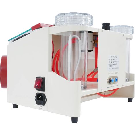 Machine de sablage dentaire, 220V 60Hz, Puissance : 50W, Pression : ≥ 4kg, Sable : 120, Taille de l'emballage : 47×44×31 cm (1/5)