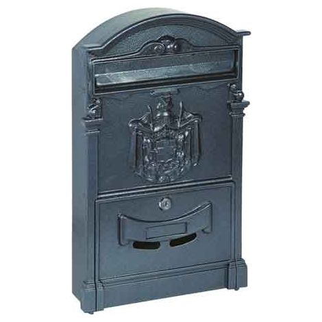 CASSETTA POSTALE IN ALLUMINIO 'REALE' CARDINALE 255x85x405h