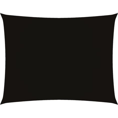 Maison Exclusive - Parasole a Vela Oxford Rettangolare 2x3 m Nero
