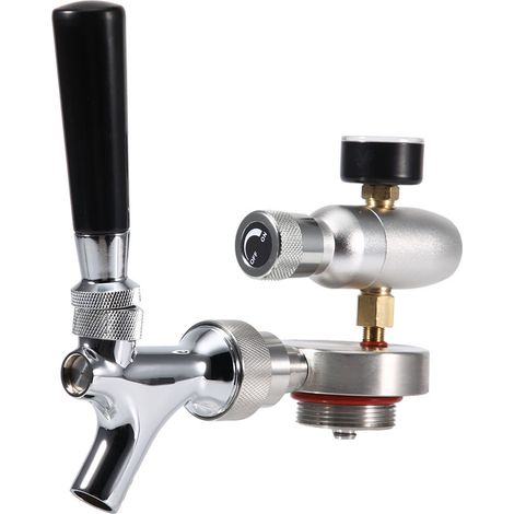 Kit de robinet à bière en acier inoxydable pour mini-fûts et growlers de 2L/3,6L/4L (1/5)