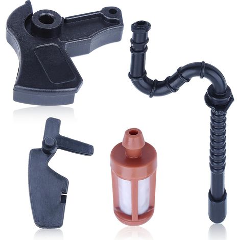 Gâchette d'accélérateur Interverrouillage Kit de filtre à carburant ligne pour tronçonneuse Stihl 026 036 MS240 11181821006, 1118 182 1006 (1/5)