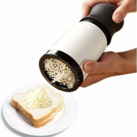 1 unidad de rallador de queso de acero inoxidable, rallador de mantequilla untable, rallador de pan de maíz, rallador de queso y verduras -ladacèe (1/5)