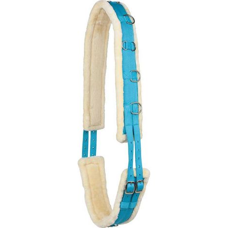 Longe horze lunging surcingle Fleece-Futter verstellbar