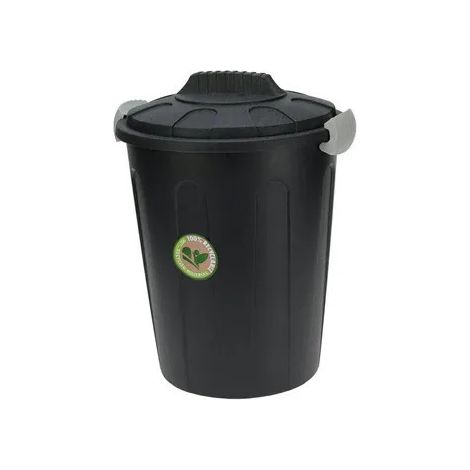 Ve.Ca. Spa Müllbehälter Woodland Green 23L Mit Deckel 37x46cm