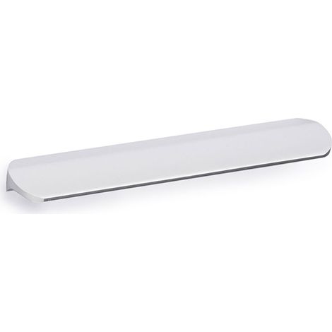 Asa de aluminio con acabado anodizado mate, dimensiones:120x8x20mm y entrepuntos:96mm -