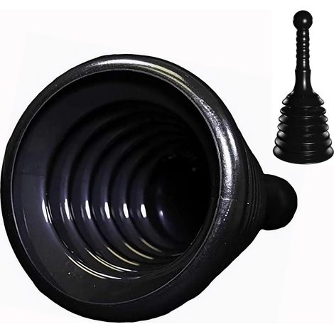 Desatascador práctico de alta presión para baños, inodoros, bañeras y duchas.