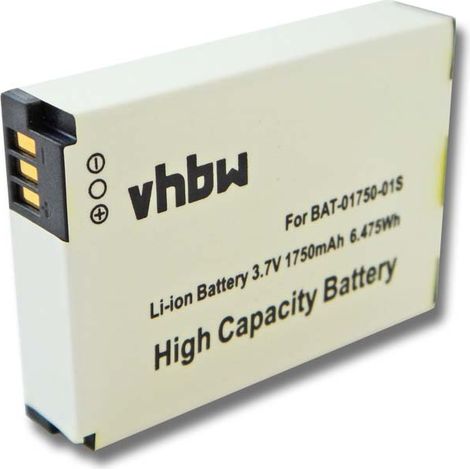 vhbw Akku kompatibel mit Socketmobile Sonim XP3340, XP3300 Force, XP3300, XP3.2 Sentinel Handy Smartphone Telefon (1750 mAh, 3,7 V, Li-Ion)