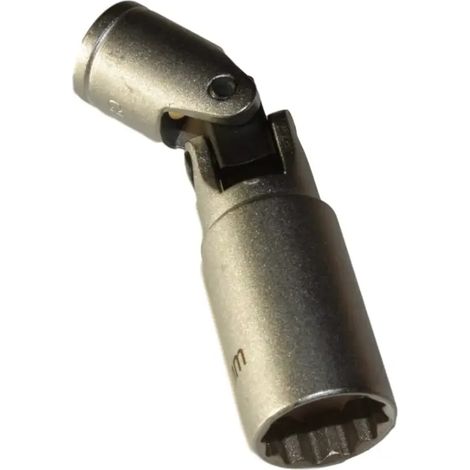 Glühkerzenschlüssel, Gelenk-Nuss 3/8 Zoll, 14mm, 12pt