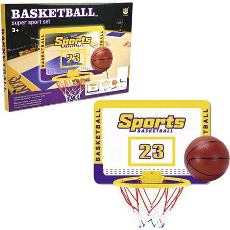 Ensemble de basket-ball avec ballon