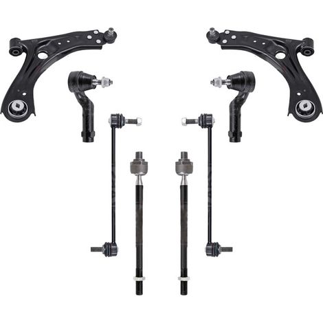 KIT BRACCIO OSCILLANTE 8 PEZZI COMPATIBILE CON FORD FOCUS IV (HN) 2.0 EcoBlue 01.2018 - / Kit Sospensione Completo OE/OEM / Bracci Oscillanti + Testine Sterzo / Sostituzione Diretta OEM