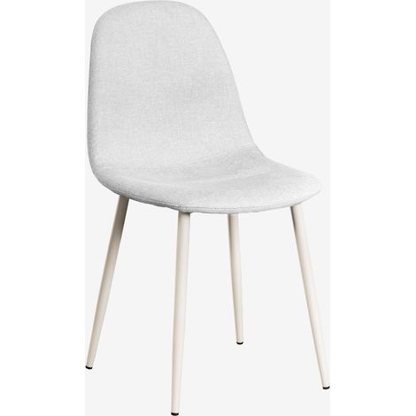 SKLUM Glamm gepolsterter Esszimmerstuhl           Creme-Beige                        