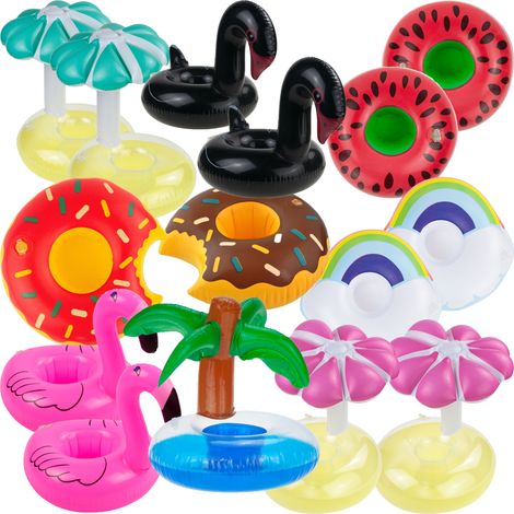 Set di gonfiabili per piscina, sottobicchieri galleggianti TG81580, 15 pezzi (1/5)