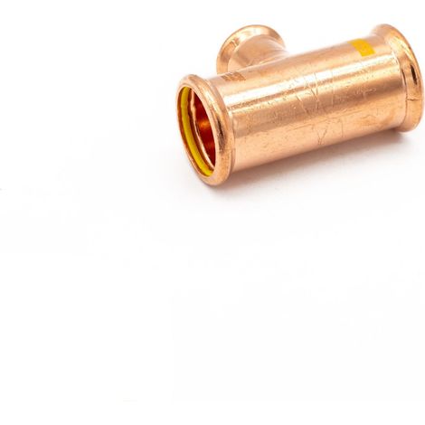 PrimaPress Copper Pressfit Gas 35x35x22mm Branch Tee Fitting (1/2)