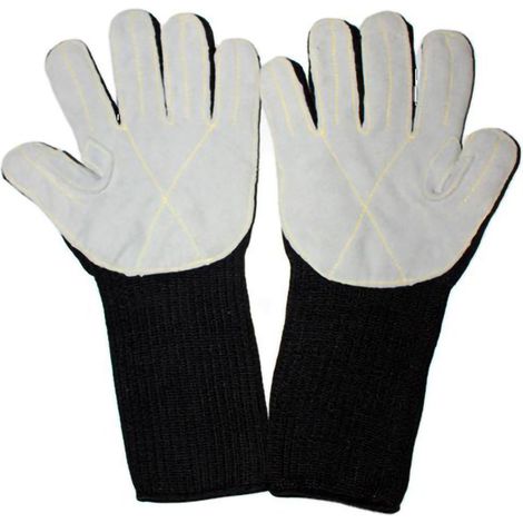 Manchette Anti-Coupe - Protection Bras Jusqu'au Coude - Résistance Coupure Acier Inoxydable - Taille Unique - Par 2 (1/5)