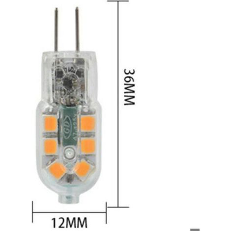 Ampoule Led Maïs - 12 V Ac Dc - Base G4 Ou G9 - Haute Luminosité - Lot De 2 (1/5)