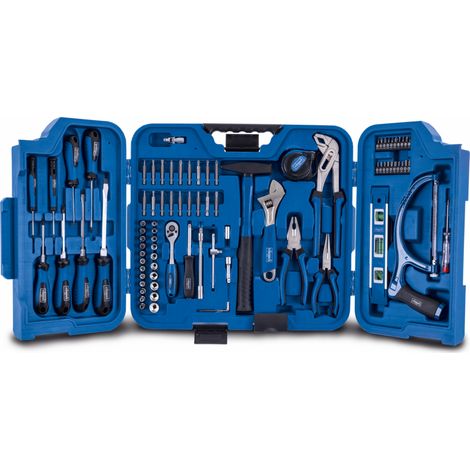 [JAMAIS UTILISÉ] Scheppach Coffret à outils TB99 – Coffret multi outils – 90 pièces – Mallette à outils – Caisse à outils – Tournevis, douilles, clés Allen (1/5)