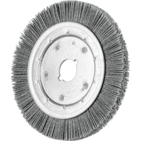 PFERD TOOLS Rundbürste schmal ungezopft RBU Ø200x16xvariable Bohrung SiC-Filament-Ø0,90 Korn 80 2 Stk (1/5)