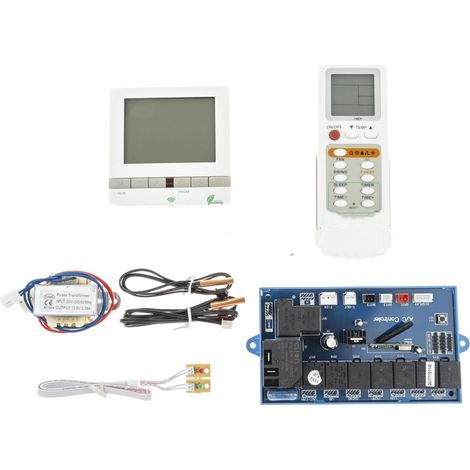 Placa Universal Aire Acondicionado QD65A  Control 433/315MHz  Calefacción Alta Potencia  Panel 86 y Triple Sensor