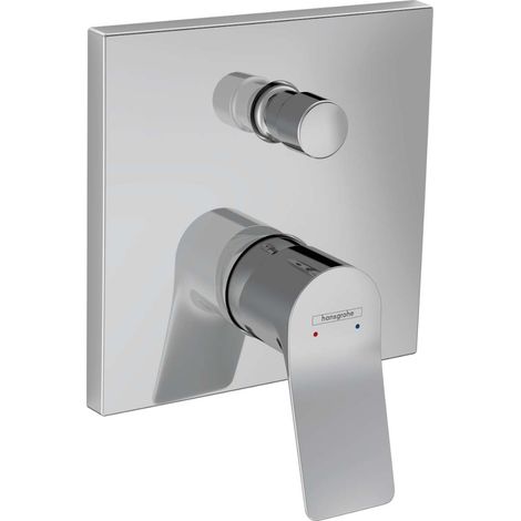 Hansgrohe Vivenis - Mitigeur de baignoire encastré, 2 sorties, chrome 75416000