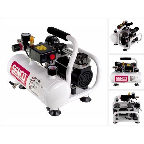 Diskreter ölfreier Luftkompressor AC4504 4L - SENCO - AFN0024 (1/5)