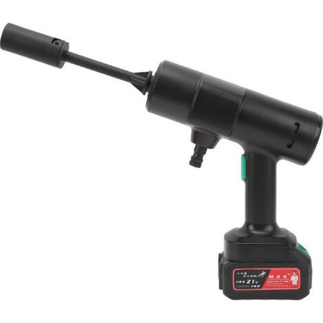 Nettoyeur Haute Pression - 2,4 MPa - Portable À Batterie Lithium 12000 mAh - Pour Voiture Jardin Sol - 1 Pièce (1/5)