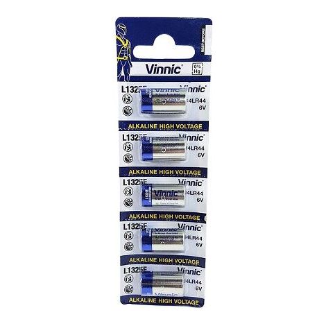 Pila Vinnic 4LR44 L1325F 6v pack 5 pilas (1/2)