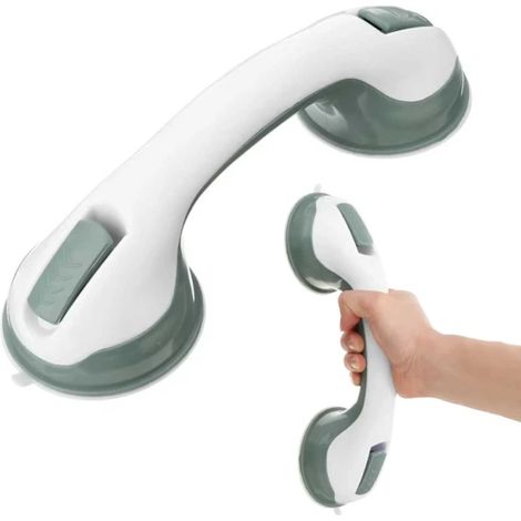Support de salle de bain - Poignée pour baignoire et douche Gris [CO]-AquaForge (1/2)