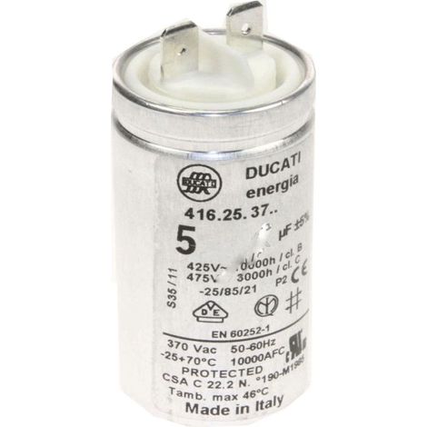 Condensatore originale 5mf - Cappa aspirante - WHIRLPOOL - 335361